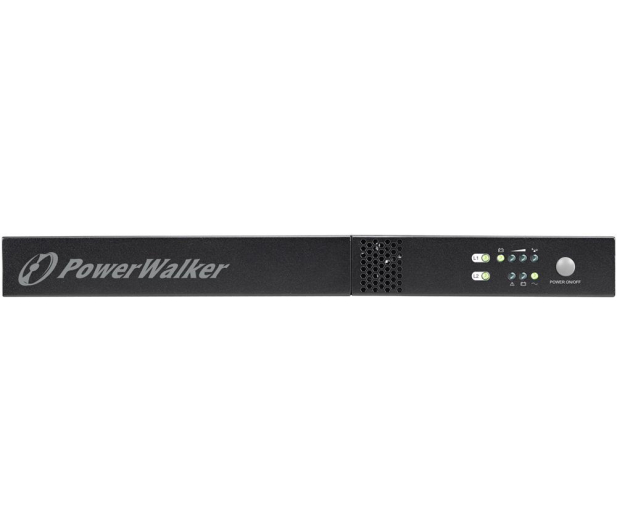 POWERWALKER Zasilacz UPS On-Line 1000VA 3x IEC Out, USB/RS-232, LCD, Rack 19 cali/1U VFI 1000 R1U - 253699 - zdjęcie 2